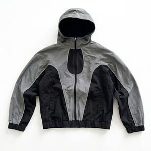 Premium Windbreaker Short Set Breathable Lightweight <b>Jacket</b> and Shorts Sportswear for Travel Fitness <b>Workouts</b> and Casual Use - Product Image 3