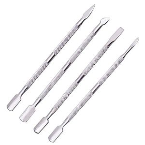 Empujador de Cutículas Personalizado de Alta Demanda, Herramienta de Limpieza de Uñas de Acero Inoxidable para Remover Esmalte, Empujador de Cutículas con Punta Afilada - Product Image 3