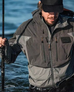 Custom Mens Wind Breaker Waterproof Hooded Jackets High Quality Lightweight <b>Windbreaker</b> Jacket for Men - Product Image 3