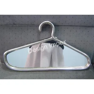 New style Suit Hanger Shape Mirror Metal Amazing Vanity Accent Mirror Made In India Long Lasting Nice Quality Attractive Mirrors