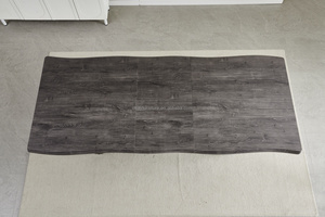 Thiết kế hiện đại <span class=keywords><strong>MDF</strong></span> bao gồm grey PVC bàn ăn sang trọng nhà 6 ghế mở rộng bàn ăn - Product Image 5