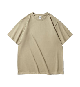 T-shirt Oversize de Luxe en Coton Lourd 300 GSM, Épaules Tombantes, Personnalisable avec Logo, Vêtement de Mode Streetwear pour Homme, DDP - Product Image 4