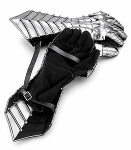ถุงมือเหล็กแบบข้อต่อ |   ถุงมือเกราะนักรบยุคกลาง (คู่) - Product Image 4