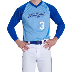 Vêtements de sport pour le baseball, uniforme de baseball respirant, vente directe d'usine à prix de gros - Product Image 6