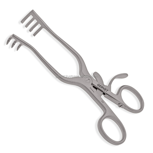 Retracteur chirurgical vétérinaire orthopédique auto-serrant réglable en acier inoxydable forgé allemand, réutilisable, petites et grandes tailles - Product Image 4