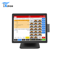 Monitor de Pantalla Táctil LED de 17.3 Pulgadas, USB Cap 10-Pt, Monitor de Pantalla Táctil Android para Sistema POS