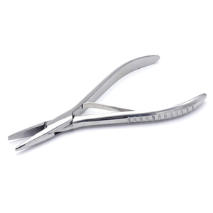 Pinzas Profesionales para Extensiones de Cabello, Herramienta de Acero Inoxidable para Instalar y Retirar con Estuche Plateado - Product Image 6