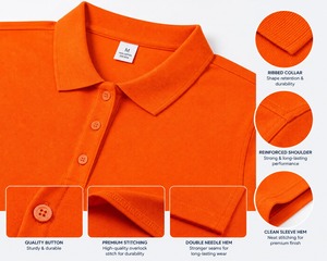 100% Cotton <b>Ladies</b> <b>Polo</b> Wholesale Bulk Women <b>Polo</b> T-<b>Shirts</b> Factory Export Quality <b>Ladies</b> <b>Polo</b> Supplier Custom Branded Women <b>Polo</b> - Product Image 5