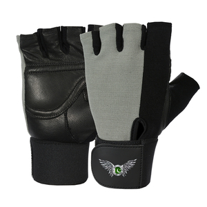 Gants d'entraînement personnalisés résistants aux chocs avec rembourrage de la paume et soutien du poignet pour hommes et femmes, fabrication en usine, gants de fitness pour la salle de sport - Product Image 1