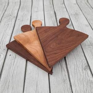 Assiette ronde en bois pour pizza et steak |   Assiette en bois durable pour hôtel et restaurant - Product Image 6