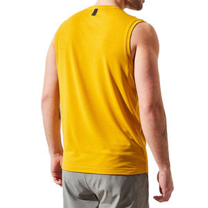 Chaleco de Entrenamiento Personalizado OEM 100% Algodón de Secado Rápido, Camiseta sin Mangas para Fisicoculturismo y Fitness con Logotipo Frontal, Camiseta Deportiva para Hombre - Product Image 3