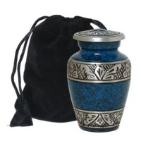 Urne funéraire miniature artisanale personnalisée, imprimée en émail, écologique, durable, décorative, souvenir pour cendres d'animaux, cercueil américain