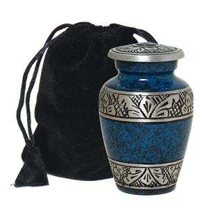 Urne funéraire miniature artisanale personnalisée, imprimée en émail, écologique, durable, décorative, souvenir pour cendres d'animaux, cercueil américain - Product Image 1