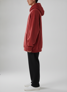 Sweat-shirts à capuche unisexes de haute qualité, 200 grammes, 100% coton, pour hommes, avec logo personnalisé, blancs, épais, grandes tailles, respirants - Product Image 5