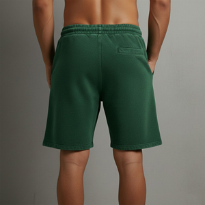 Short décontracté pour homme Streetwear 2026, coupe classique, 100 % coton, couleur unie, avec poches latérales, style hip-hop - Product Image 6