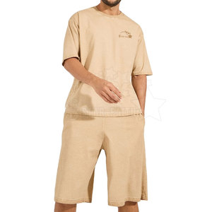 Conjunto de Pantalones Cortos para Hombre, 100% Algodón, Tela Suave y Transpirable, Ligero y Elegante para el Verano - Product Image 2
