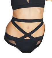 Shorts de pole dance noirs unis grande taille avec cordon de serrage, logo avant, respirants, séchage rapide, OEM, ensemble 2 pièces pour le fitness en Spandex/Polyester