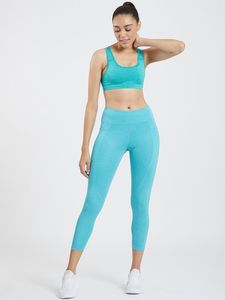 Ensemble de vêtements de sport pour femmes grande taille 6XL avec logo personnalisé, pantalon taille haute effet push-up, leggings élastiques avec poches - Product Image 4