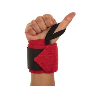 Professional Sports Protective Durable Cotton Weightlifting Wrist Wraps Custom Gear <b>Arm</b> <b>Band</b> OEM ODM Service Design - Product Image 2