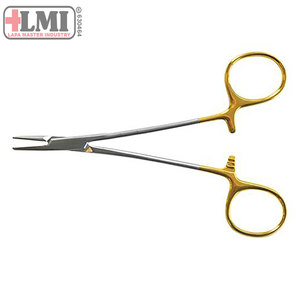 Porte-aiguille Webster professionnel en acier inoxydable 12,5 cm pour la chirurgie générale et les travaux de précision en salles d'opération - Product Image 5