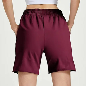 กางเกงขาสั้นผู้หญิงผ้าฝ้าย ระบายอากาศดี แห้งเร็ว มีสินค้าพร้อมส่ง MOQ ต่ำ สไตล์ล่าสุด ใส่สบาย รับผลิตแบบ OEM ODM - Product Image 3