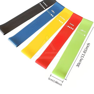 Bandas de resistencia ajustables, bandas elásticas de entrenamiento con asas para gimnasio en casa, entrenamiento de fuerza, ejercicios de fitness y desarrollo muscular - Product Image 6