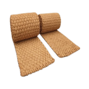 Tapete de Fibra de Coco para Revestimiento de Carreteras y Protección de Taludes, Ampliamente Utilizado, Color Marrón Natural - Product Image 1