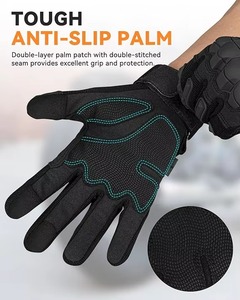 Outdoor Hiking Gloves Anti Slip <b>Grip</b> Secure Wrist Fit Climbing Trail Adventure Custom Logo Team Gloves - Product Image 4