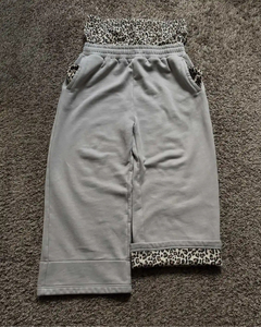 Pantalon de survêtement homme sur mesure OEM, 100 % coton, coupe ample, jambes larges, taille haute double, style jogger - Product Image 1