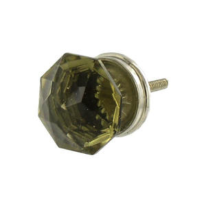 Bouton de meuble en céramique floral artisanal haut de gamme, poignée de tiroir décorative à pois pour armoires de cuisine modernes, écologique - Product Image 1