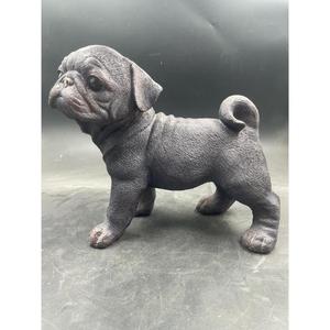 Statue de chien décorative en bronze, accessoires pour la maison, figurine d'animal personnalisée pour jardin et ferme - Product Image 6