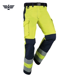 Pantalons de travail de sécurité à haute visibilité EMPIRE TREND WEARS - Pantalons de travail cargo haute visibilité avec plusieurs poches - Product Image 1