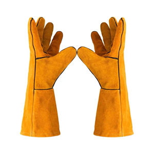 Guantes de Soldadura TIG Unisex para Adultos, 12 Pulgadas, Piel de Cabra, Pulgar Keystone, Puño de Piel de Vacuno - Product Image 6