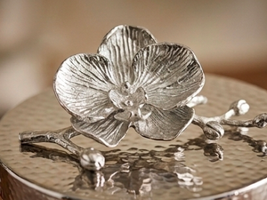 Recipientes de vidrio con tapa de metal, diseño moderno, acabado martillado, para almacenamiento en la cocina y comedor. - Product Image 2
