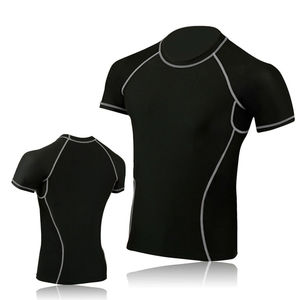<b>Men's</b> Lightweight Compression T-Shirt Short Sleeve <b>Thermal</b> Base Layer Polyester/Nylon Anti-UV Rash Guard Breathable Athletic <b>Top</b> - Product Image 4