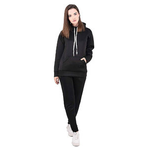 Survêtements d'hiver unisexe en coton 100% de haute qualité, grande taille, personnalisables, ensemble 2 pièces, pour la course et le jogging, vente en gros - Product Image 3