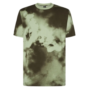 T-shirt en coton pour homme, col rond, manches courtes, vêtements décontractés d'été, couleur unie, broderie de logo personnalisé, coupe classique - Product Image 1