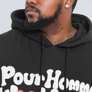 Sweat-shirt unisexe en molleton écologique pour perfectionnistes, avec logo imprimé en relief sur le devant, coupe ajustée, manches longues, streetwear d'hiver - Product Image 4