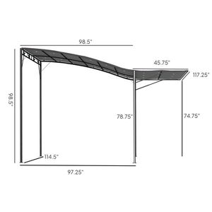 Pergola rétractable élégante, auvents rétractables pour l'espace extérieur - Product Image 2