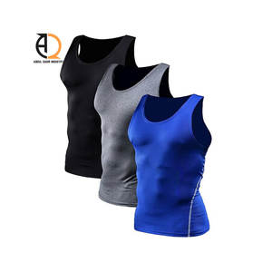 Camiseta sin mangas transpirable para hombre, para gimnasio, lisa, al por mayor, la mejor camiseta sin mangas para hombre - Product Image 3