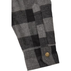Chemise en flanelle pour homme respirante, entièrement doublée, avec logo et design personnalisés de haute qualité, service OEM, prix raisonnable - Product Image 4