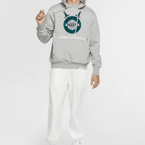 Sudaderas con capucha térmicas extragrandes con logo personalizado, hombros caídos, 100% algodón, sudaderas transpirables para hombre en venta - Product Image 5
