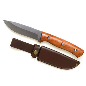 <b>Leather</b> Knife Sheath Custom Fit Outdoor <b>Tool</b> Holder With <b>Belt</b> Attachment For Daily Carry - Product Image 2