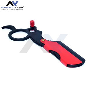 Professional Barber Straight Razor Stainless Steel <b>Single</b> Ring Handle Black Powder Coated Shavette Straight Edge Razor Salon - Product Image 6