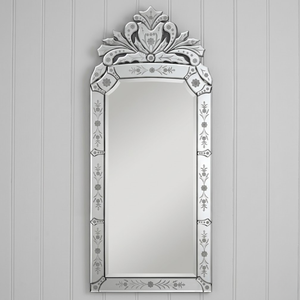 Espejo de Pared Decorativo Barroco Veneciano de Alta Calidad, Estilo Vintage |   Espejo Decorativo con Marco Tallado Ornamentado para Decoración de Interiores de Lujo - Product Image 1