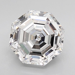 Diamant poli à la main de 3,09 carats, taille octogonale, couleur E, VS1, diamant cultivé en laboratoire, certifié IGI, pierre non montée pour la fabrication de bijoux et de bagues - Product Image 1