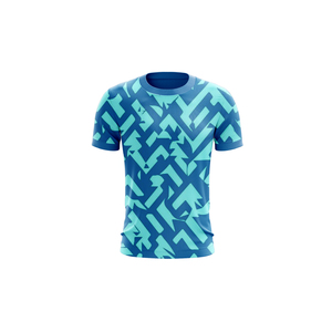 T-shirts pour hommes en gros, personnalisables, à manches courtes, coupe ajustée, séchage rapide, écologiques, respirants, anti-plis, pour le sport et la course à pied - Product Image 1