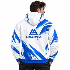 Custom Logo Sublimation Hoodie <b>Sweatshirts</b> Full Print Fleece Hoodies for <b>Men</b> Stylish Streetwear Clothing OEM and ODM Clothing - Product Image 4
