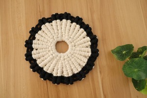 Cute Macrame <b>Coasters</b> Handmade Boho <b>Table</b> Decor for Home Dining and Coffee Use Stylish Drink Mats Wholesale From India - Product Image 6