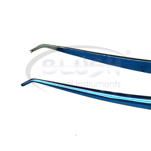 Colibri Toothed Corneal Forceps 0.1mm Titanium Ophthalmic Microsurgical Corneal Grasping Instrument By <b>Blush</b> Surgical - Product Image 3